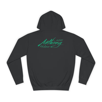 Anthony Hickman Cursive Name & Number Premium Hoodie