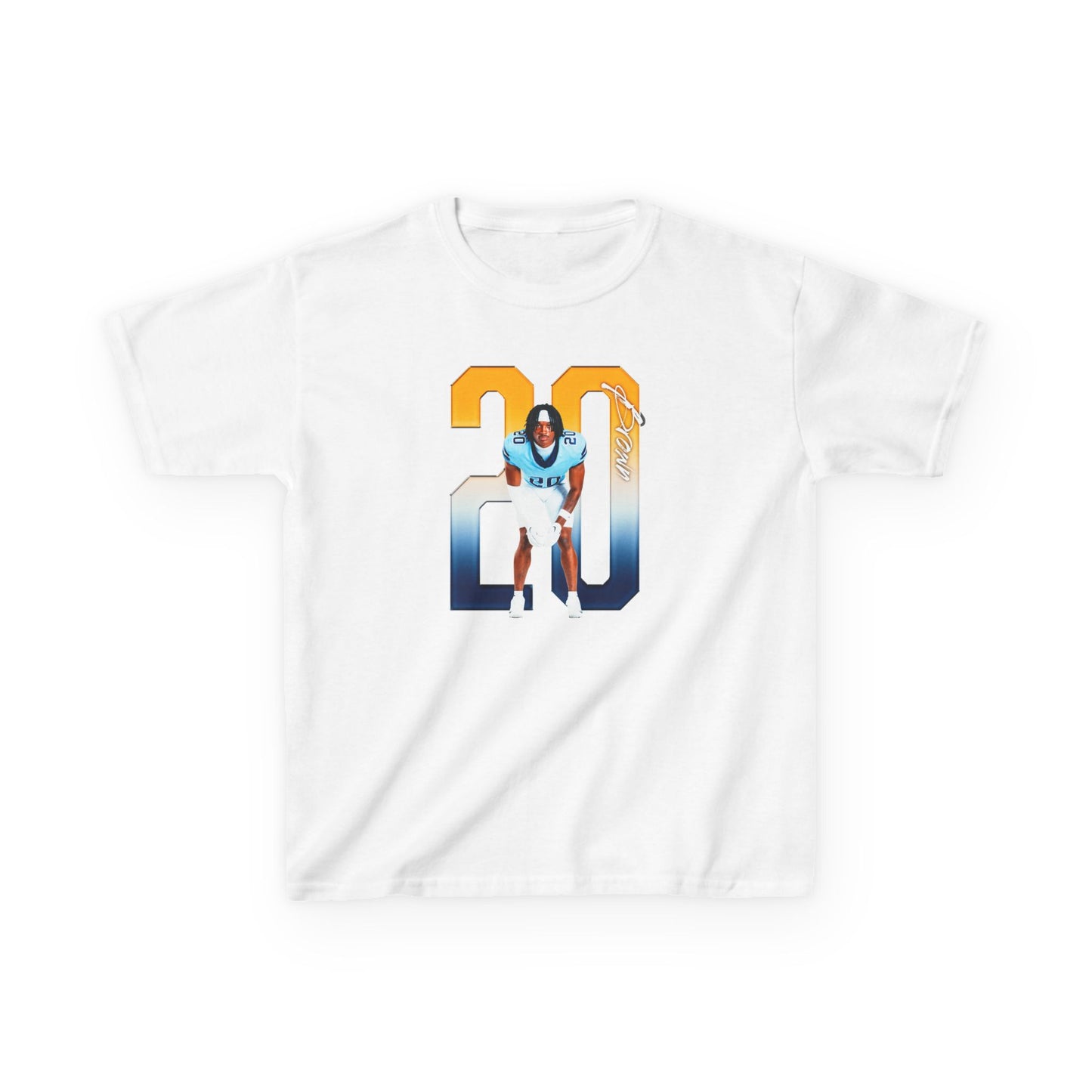 Dante Brown Player Icon Number Kids Tee