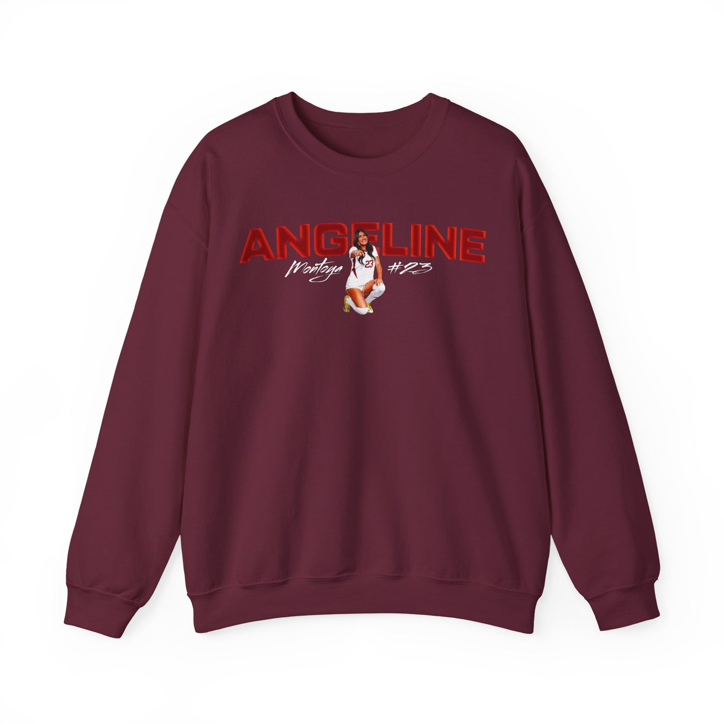 Angeline Montoya Lowkey Crewneck Sweatshirt