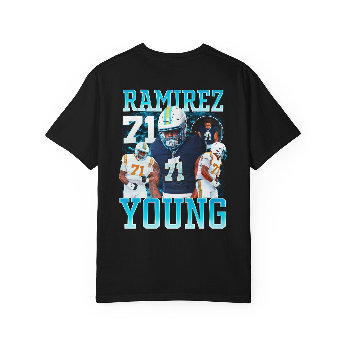 Ramirez Young Logo Front & Back Premium Tee