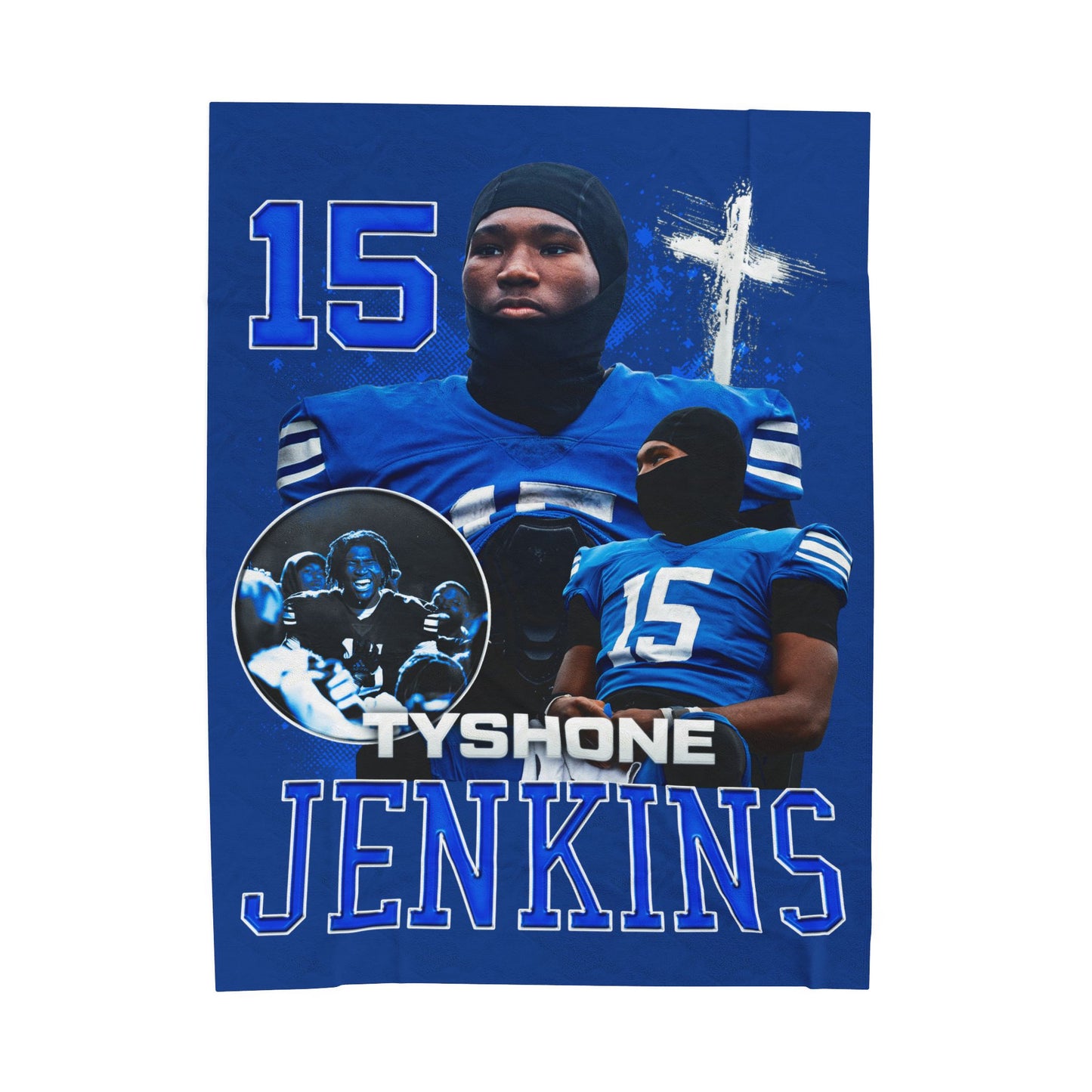 Tyshone Jenkins 60"-80" Plush Blanket
