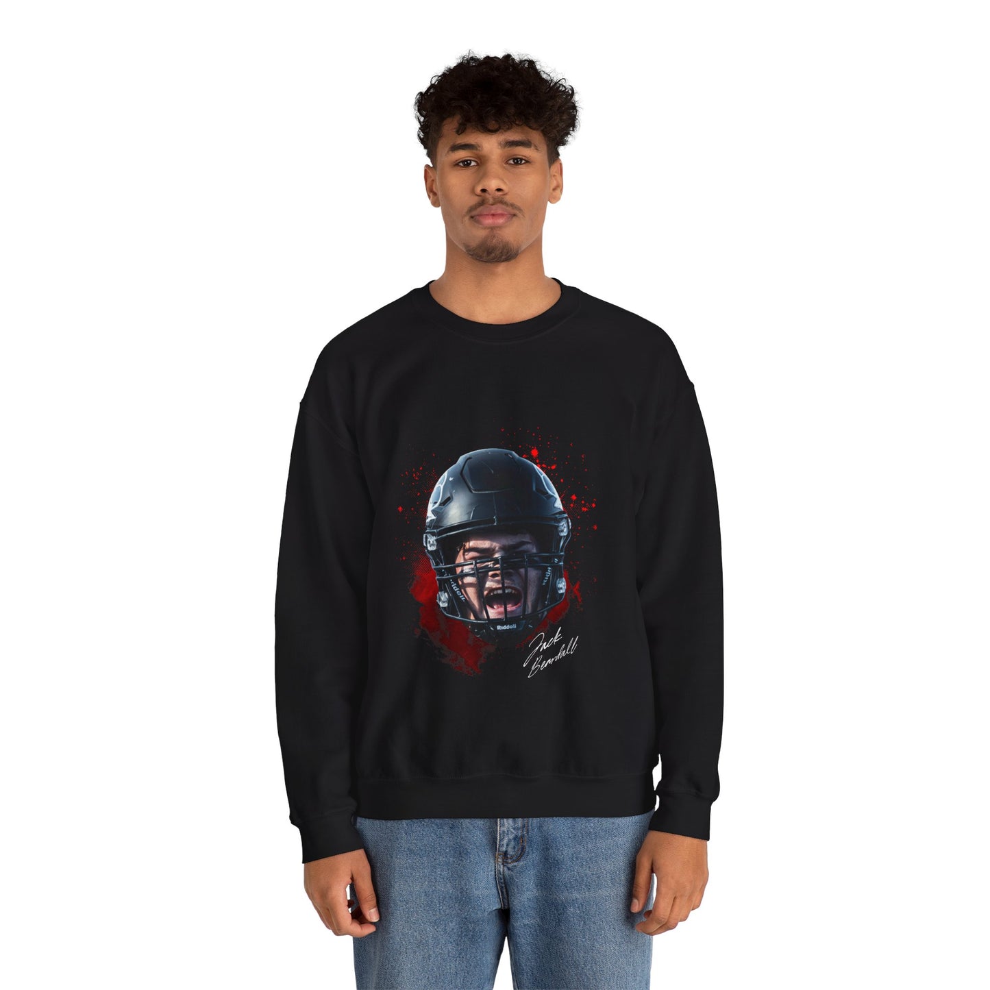 Jack Beardall Big Head Crewneck Sweatshirt