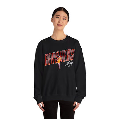 Zoey Bershers Cursive Combo Colored Crewneck Sweatshirt