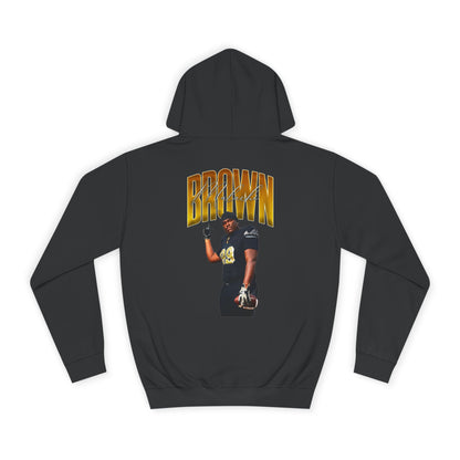 Malachi Brown Curved Combo Premium Hoodie