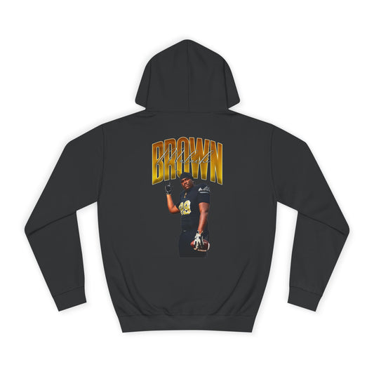 Malachi Brown Curved Combo Premium Hoodie
