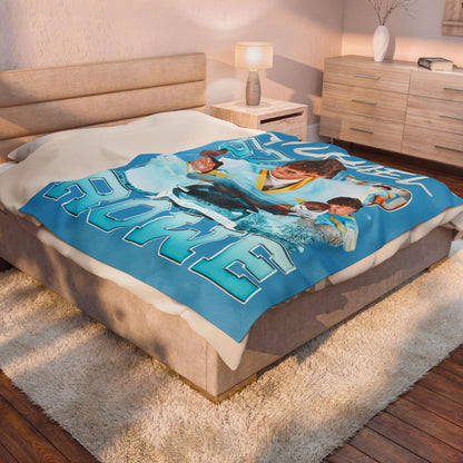 Michael Rowe 60"-80" Plush Blanket