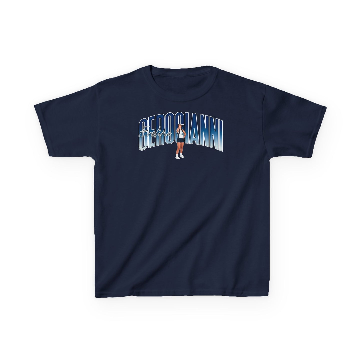 Evelina Gerogianni Curved Combo Colored Kids Tee