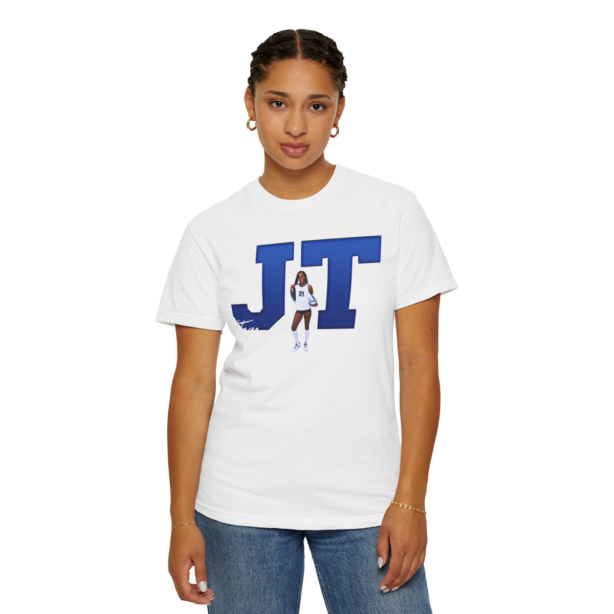 Jaya Tarver Big Initials Premium Tee
