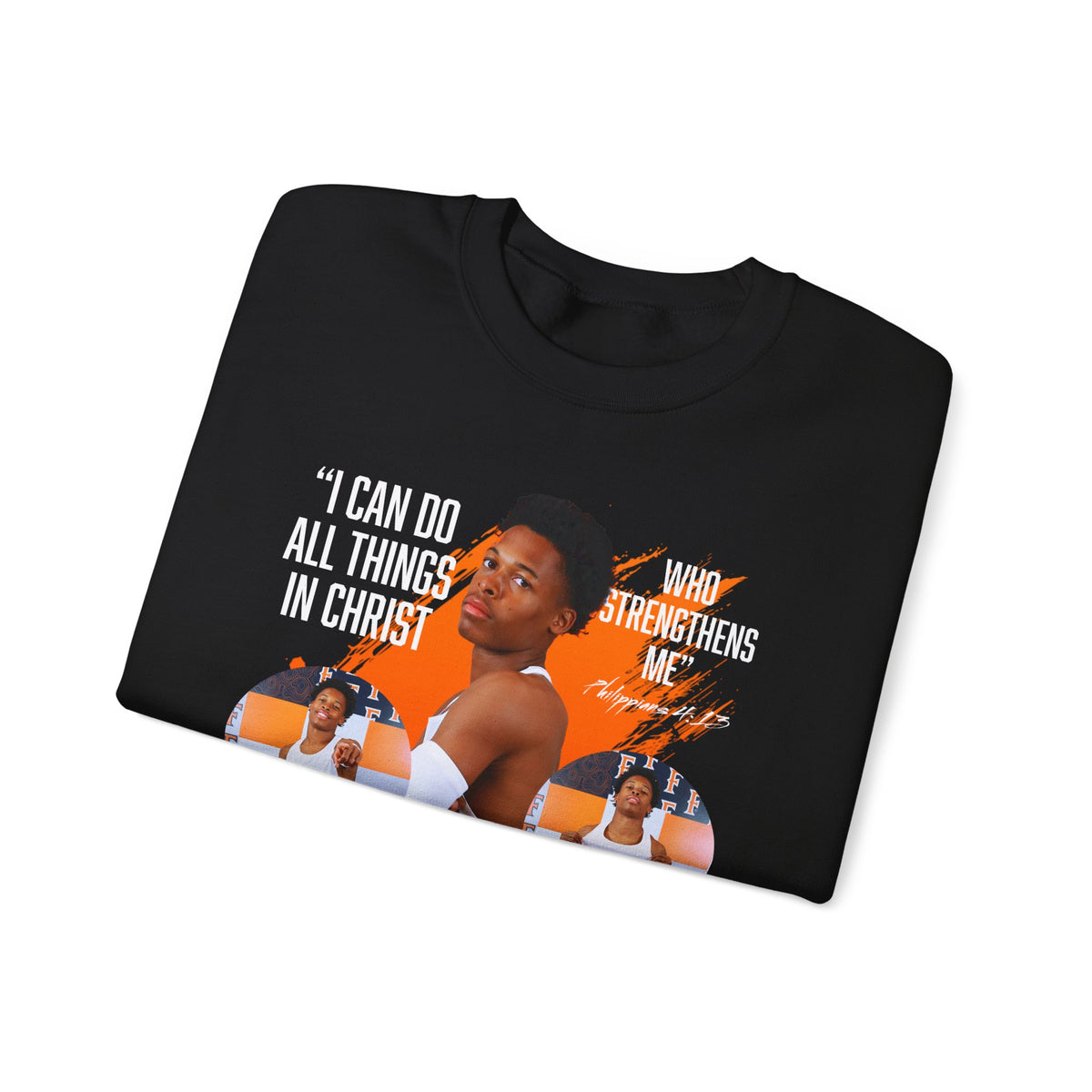 Jordan Spencer Featured Quote Crewneck Sweatshirt