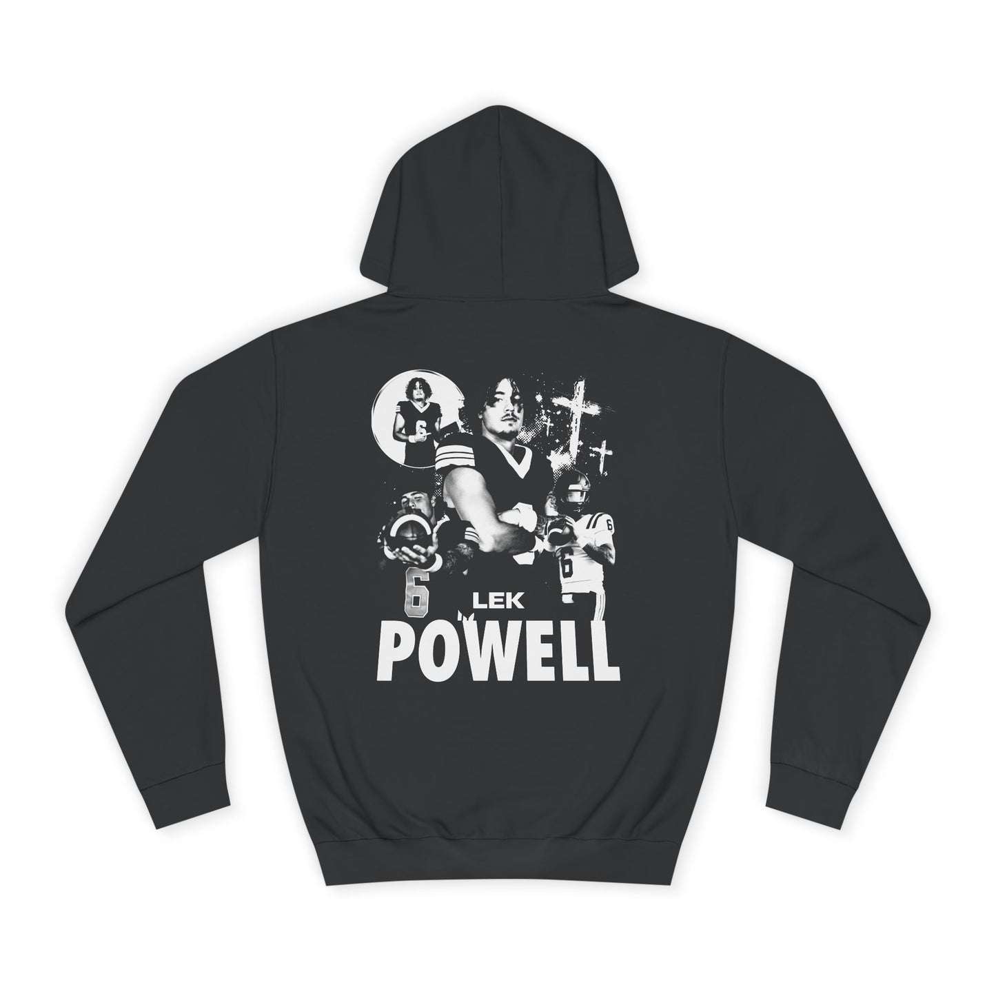 Lek Powell Vintage Blackout Premium Hoodie