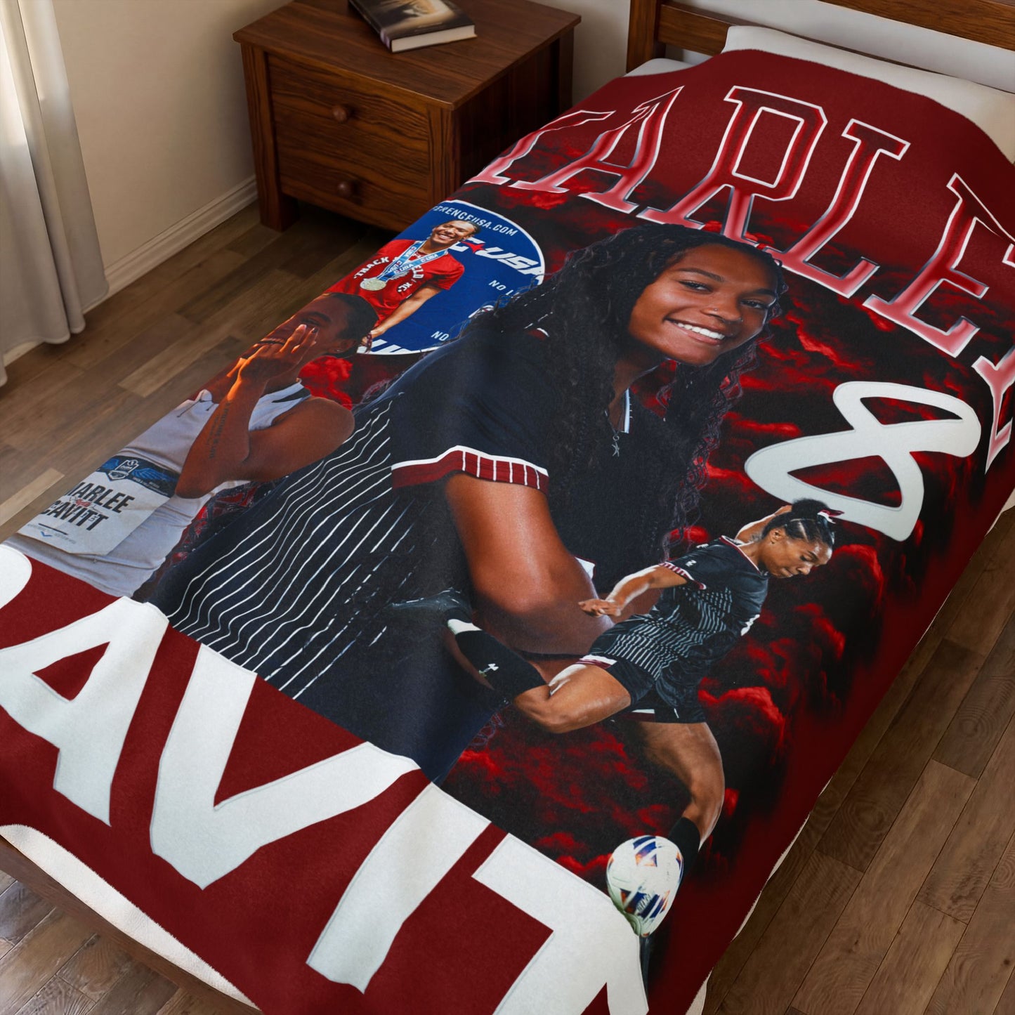 Marlee Cavit 60"-80" Plush Blanket