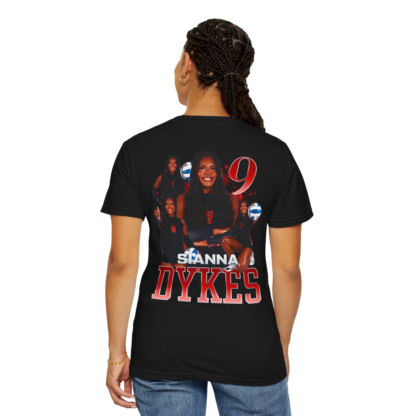 Sianna Dykes Logo Front & Back Premium Tee