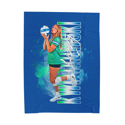Lizzy Kwiatkowski 60"-80" Plush Blanket