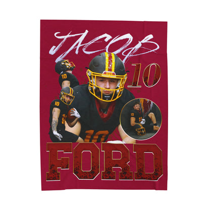 Jacob Ford 60"-80" Plush Blanket