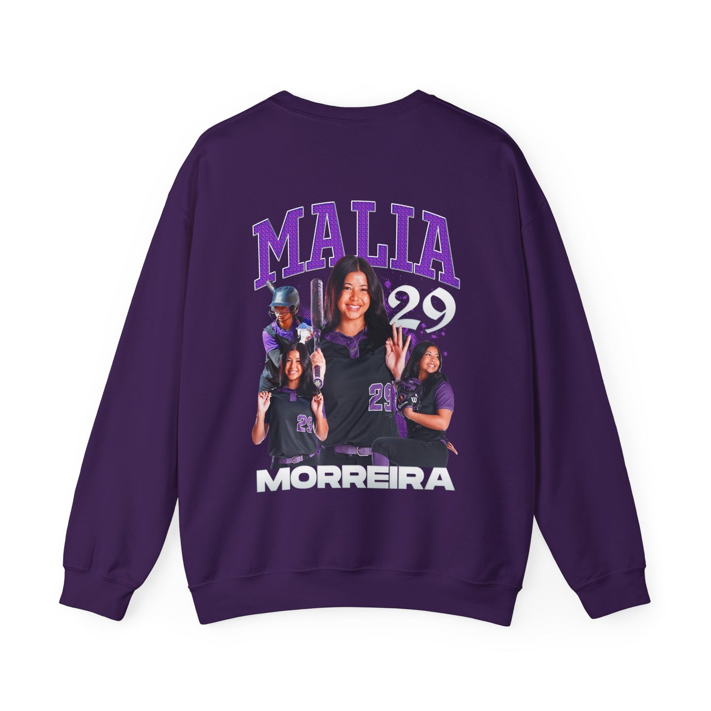 Malia Morreira Logo Front & Back Crewneck