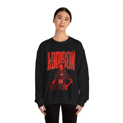 Iman Addison Faded Glory Crewneck Sweatshirt