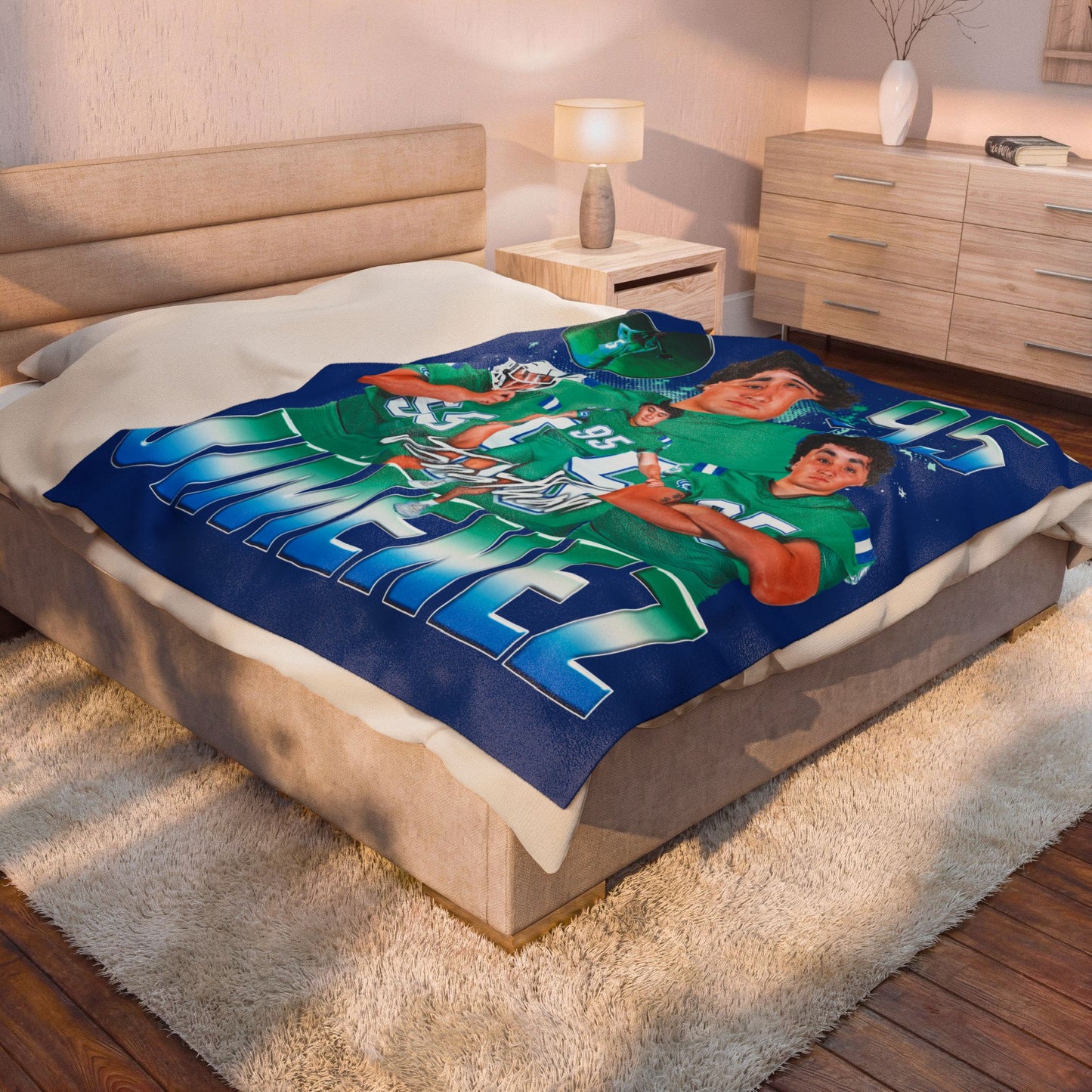 Jonathan Jimenez 60"-80" Plush Blanket