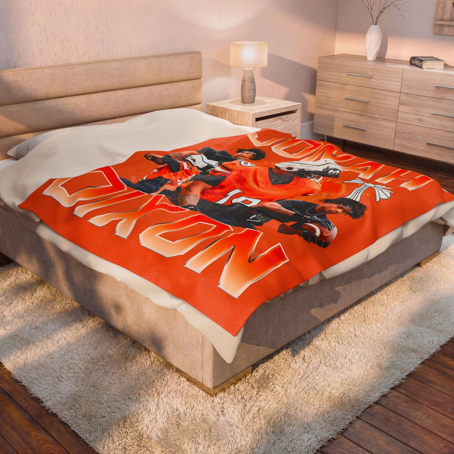 Jonah Dixon 60"-80" Plush Blanket