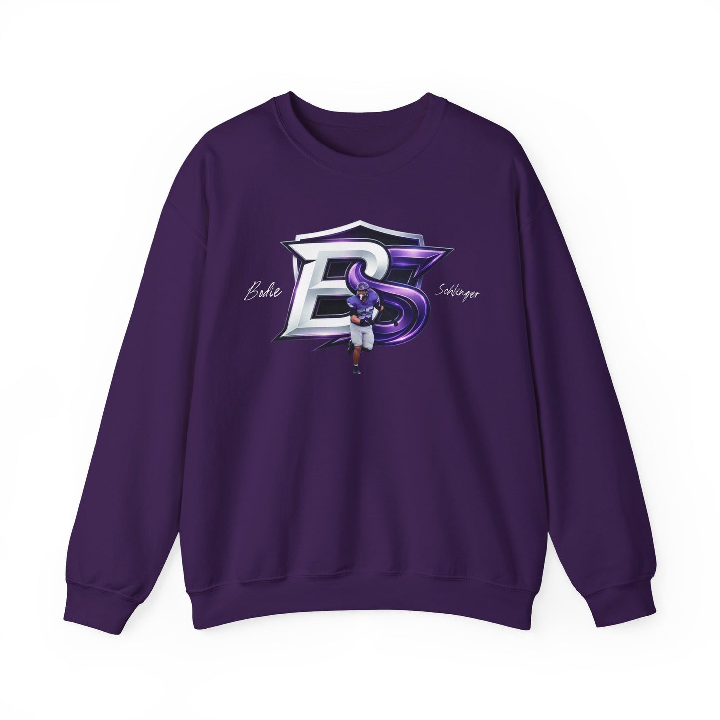 Bodie Schlinger Big Initials Crewneck Sweatshirt