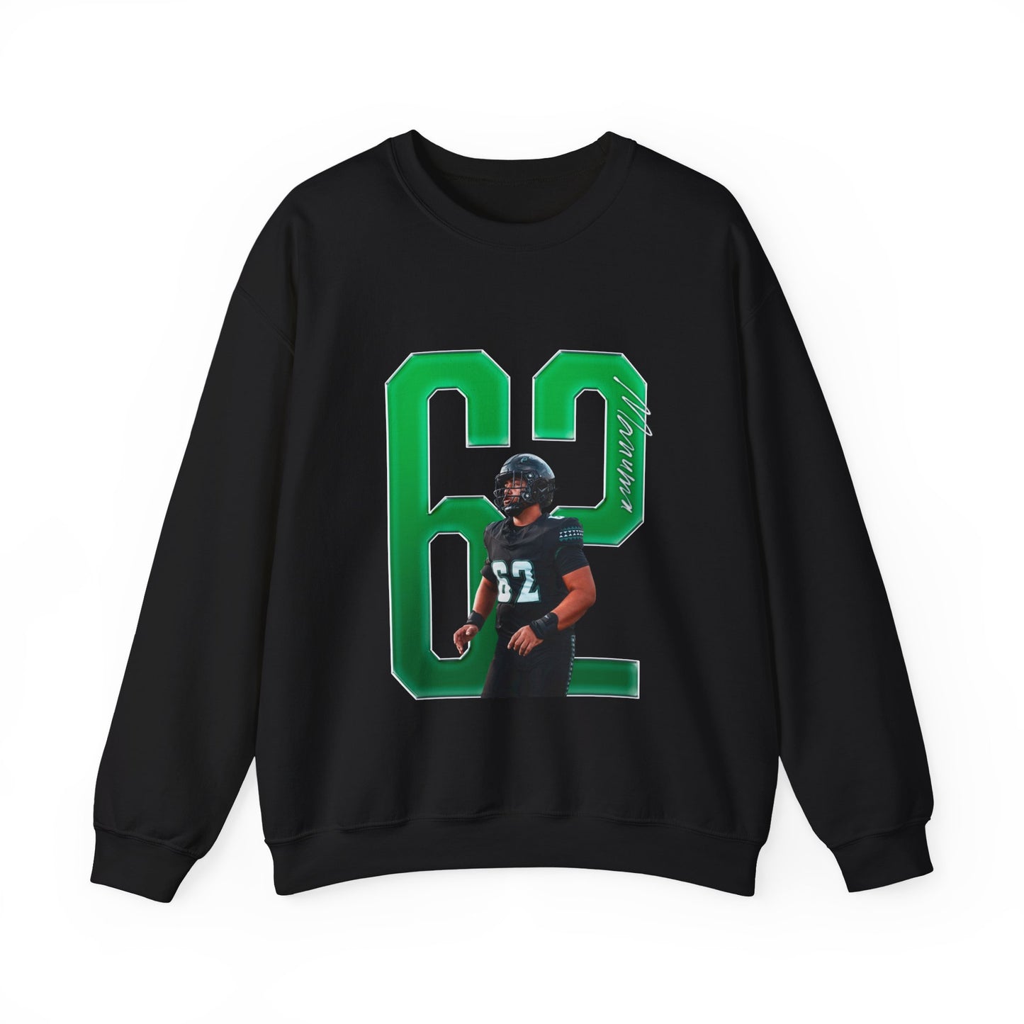 Lautaimi Manuma Player Icon Number Crewneck Sweatshirt