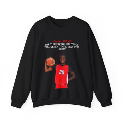 Chloe Dallas Athlete Quote Crewneck Sweatshirt