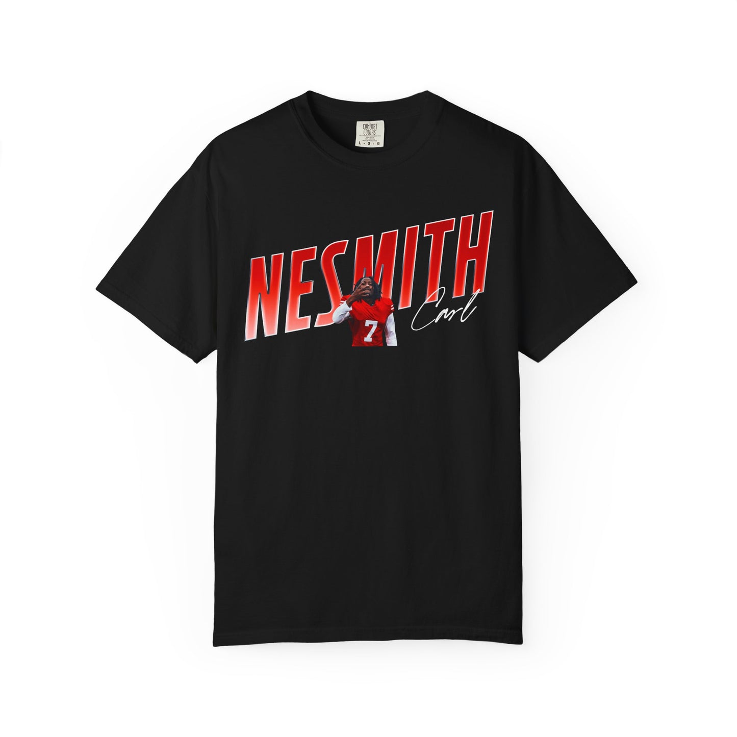 Carl Nesmith Cursive Combo Colored Premium Tee