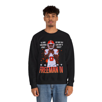 Robert Freeman IV Featured Quote Crewneck Sweatshirt