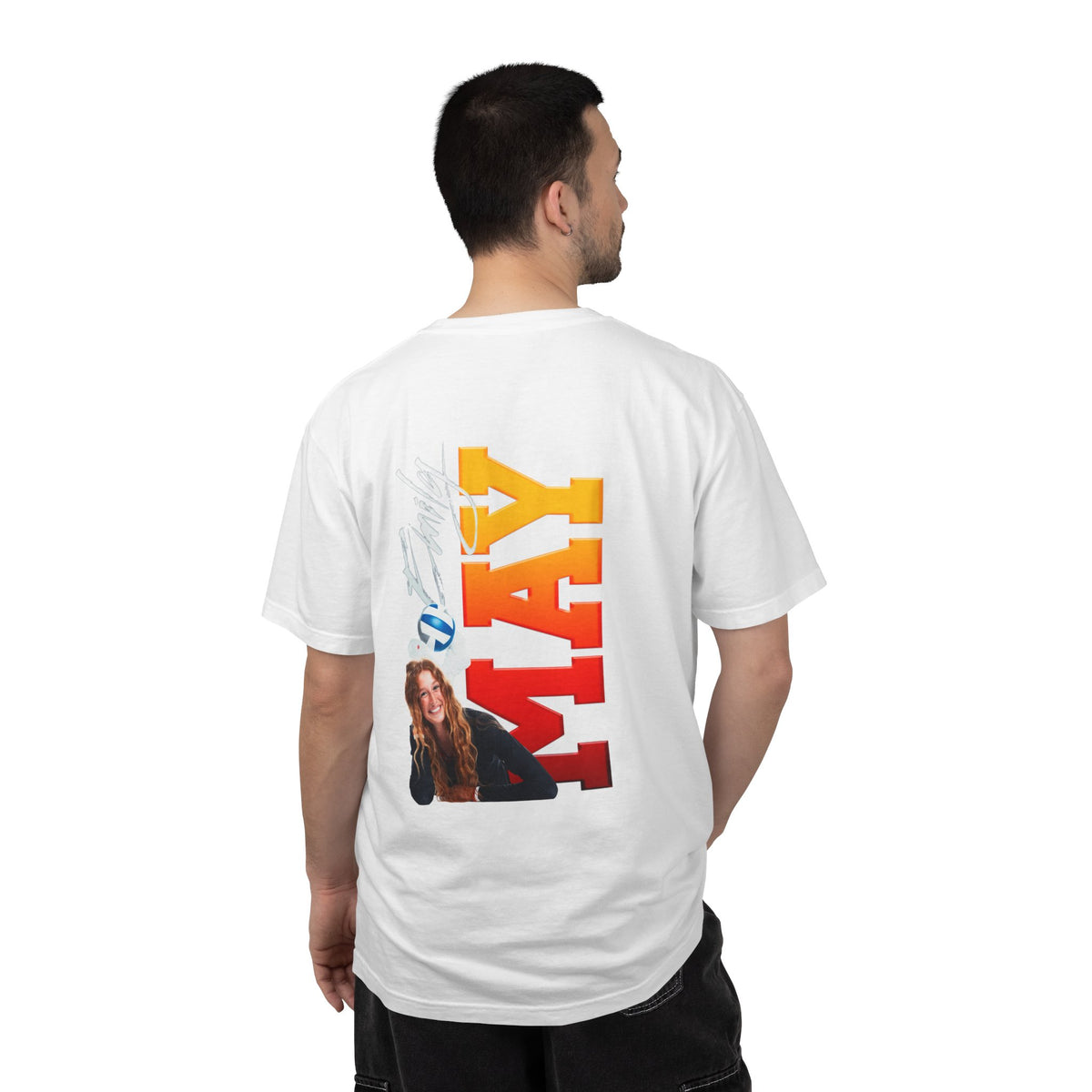 Emily May Logo Front & Back Premium Tee