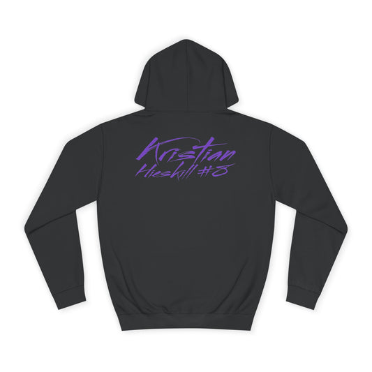 Kristian Hieskill Cursive Name & Number Premium Hoodie