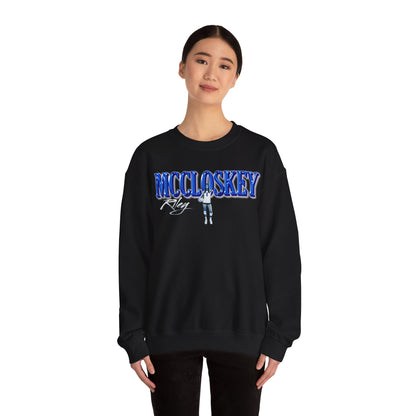 Riley McCloskey Curved Combo Colored Crewneck Sweatshirt