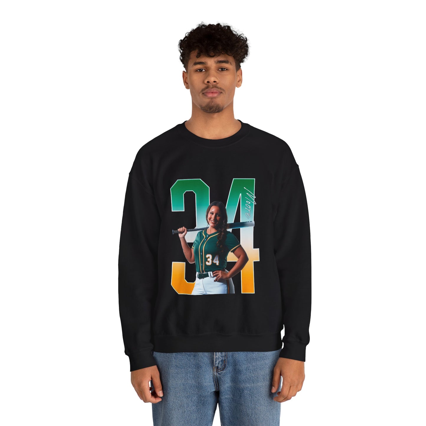 Veronica Moore Player Icon Number Crewneck Sweatshirt