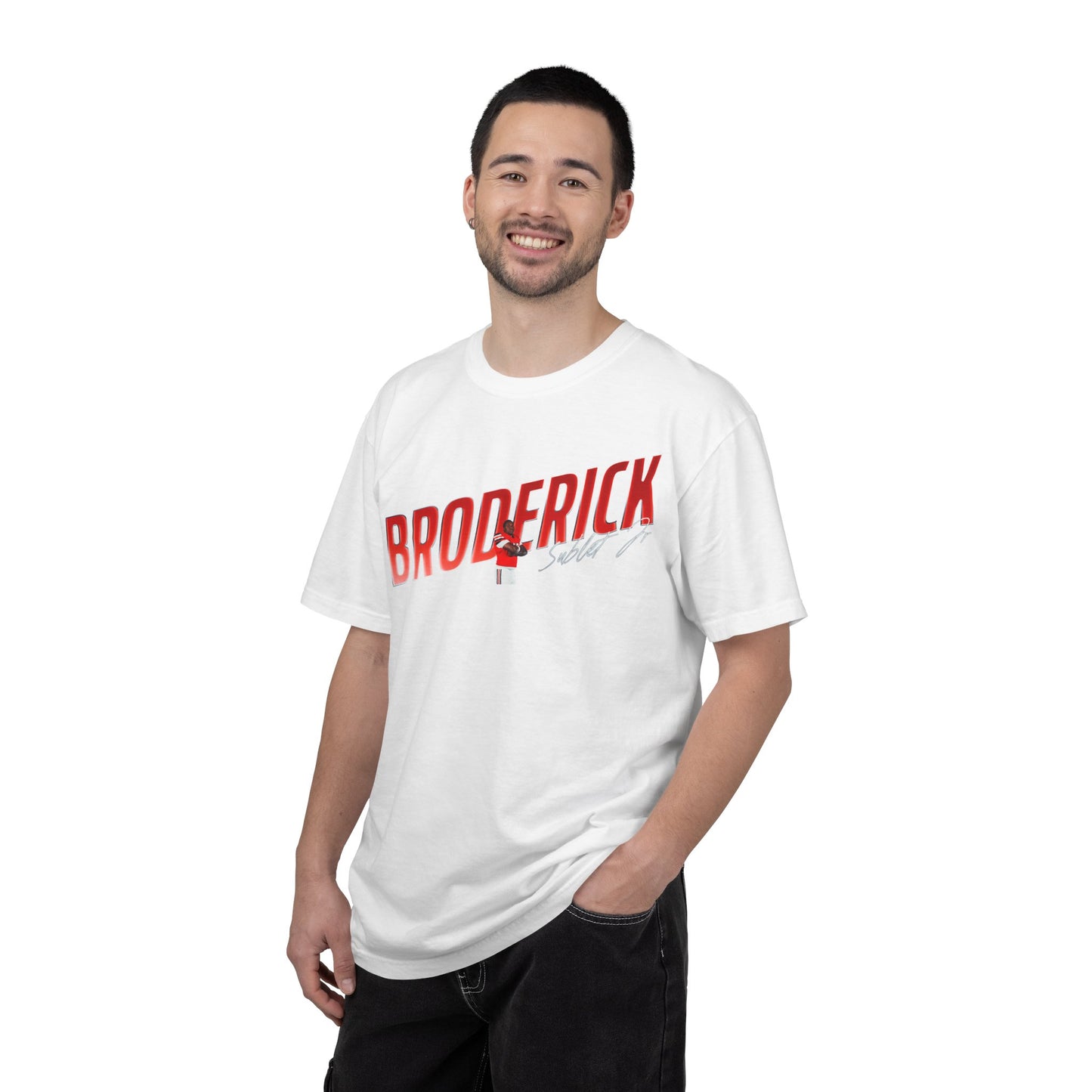 Broderick Sublet Jr. Cursive Combo Premium Tee