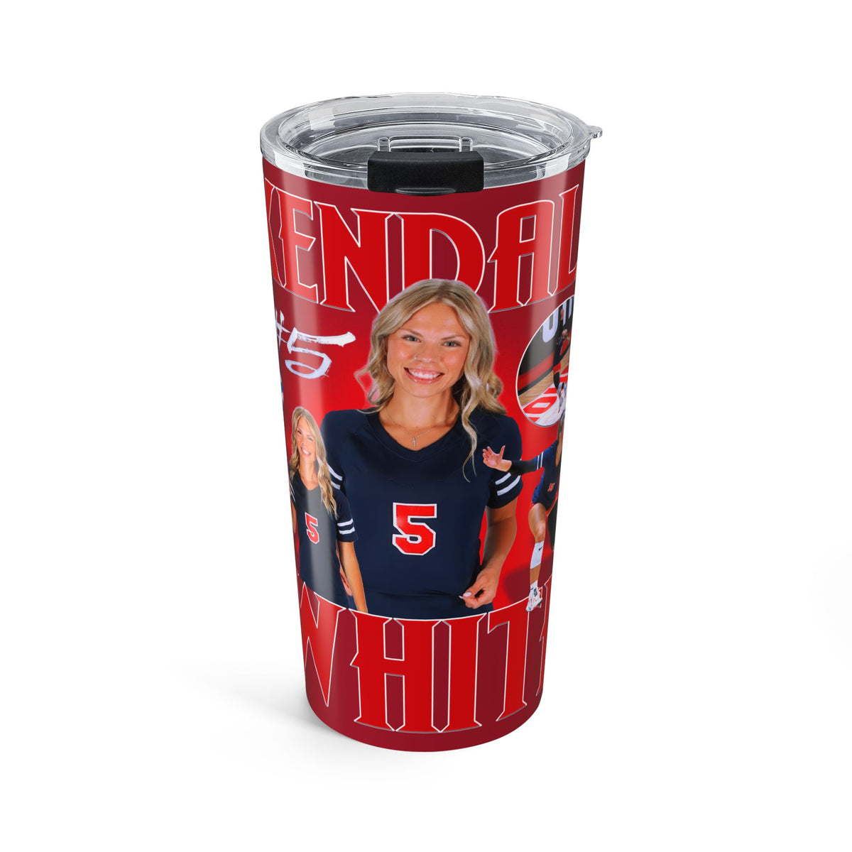 Kendall White 20oz Tumbler