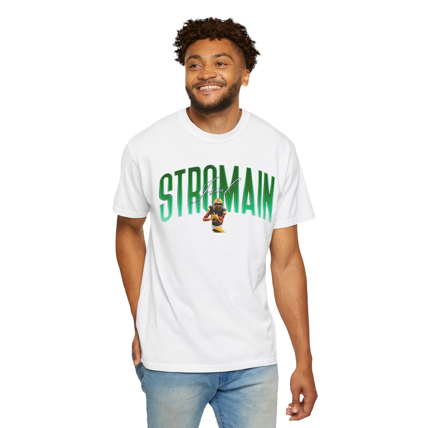 Isiah Stromain Big Last Name Premium Tee