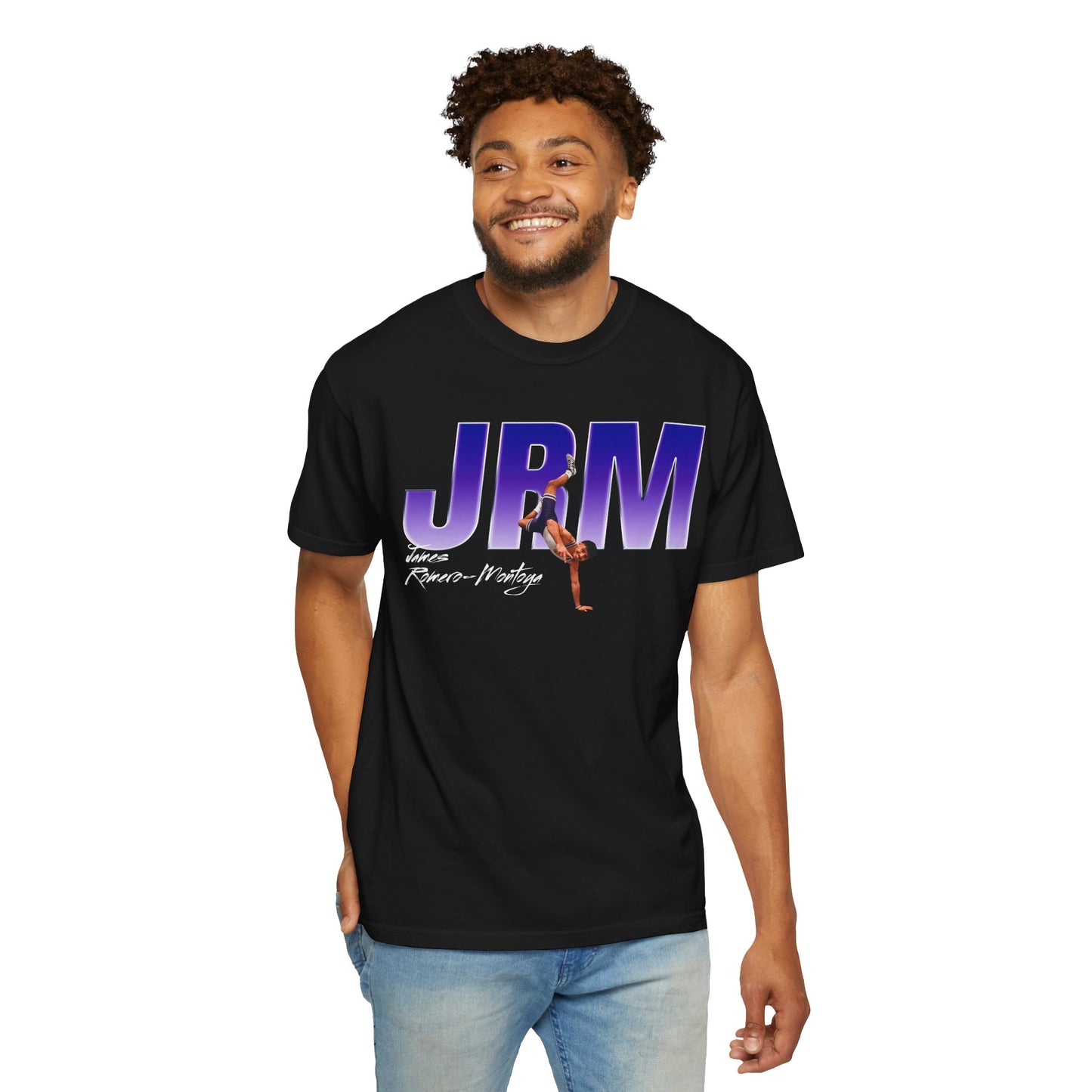 James Romero-Montoya Big Initials Colored Premium Tee