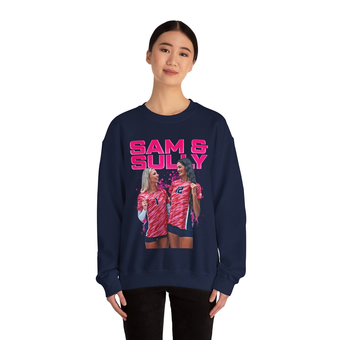 Sam & Sully Pink Crewneck Sweatshirt