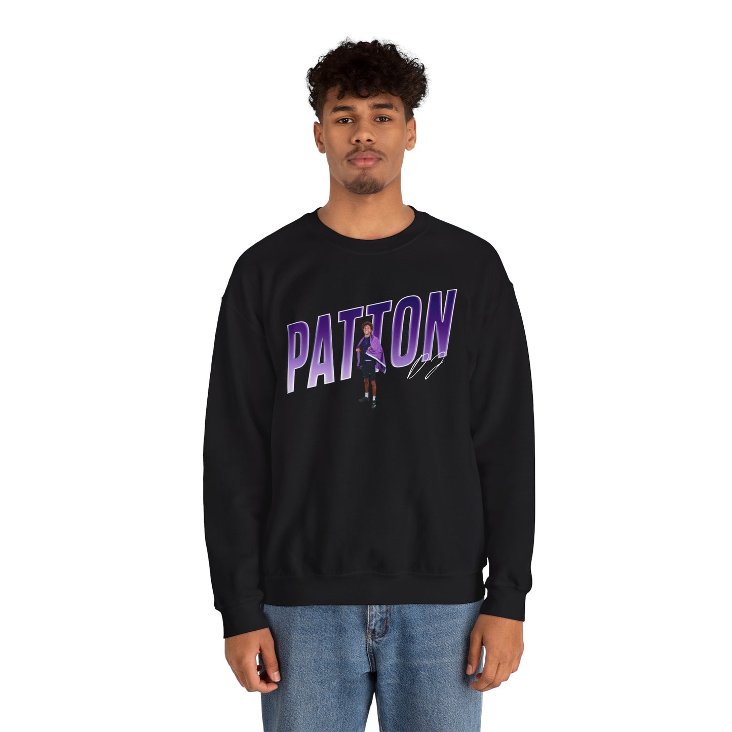 DJ Patton Cursive Combo Crewneck Sweatshirt