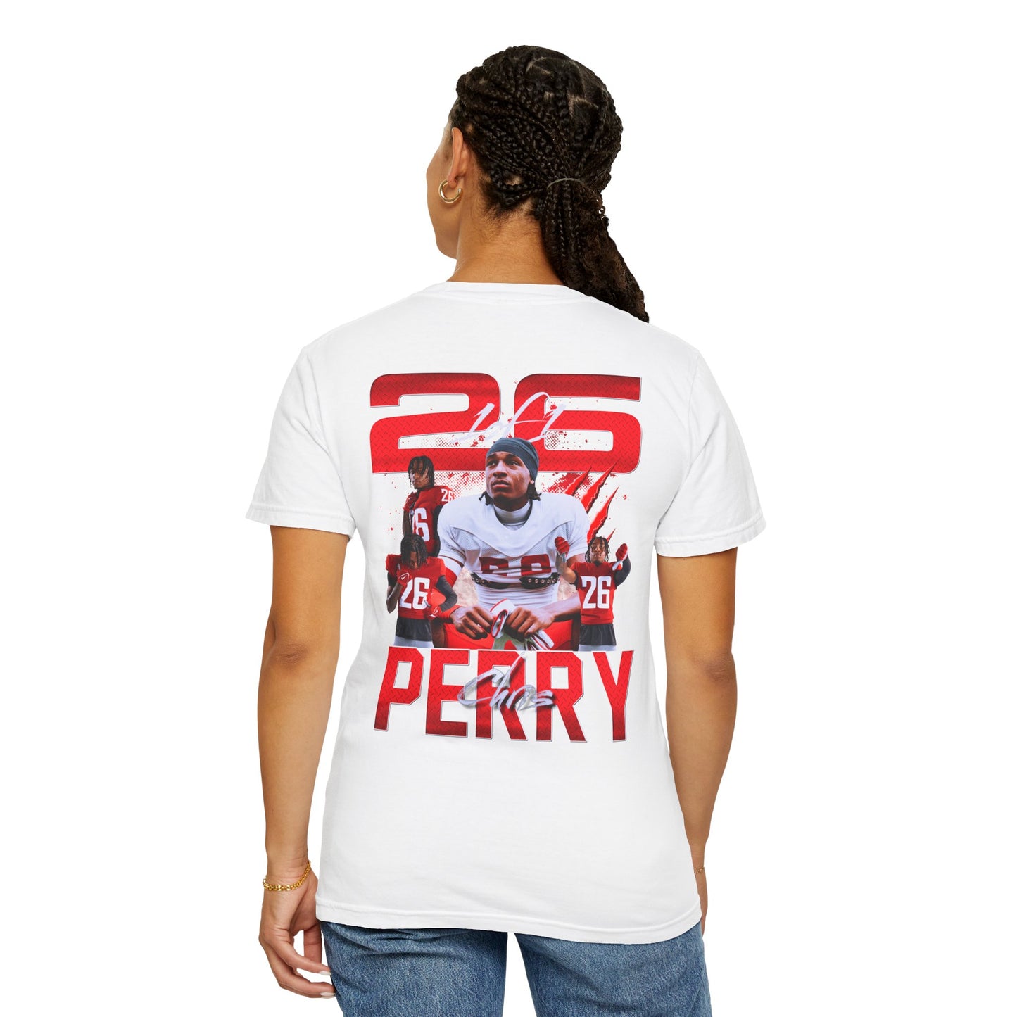 Chris Perry Logo Front & Back Premium Tee