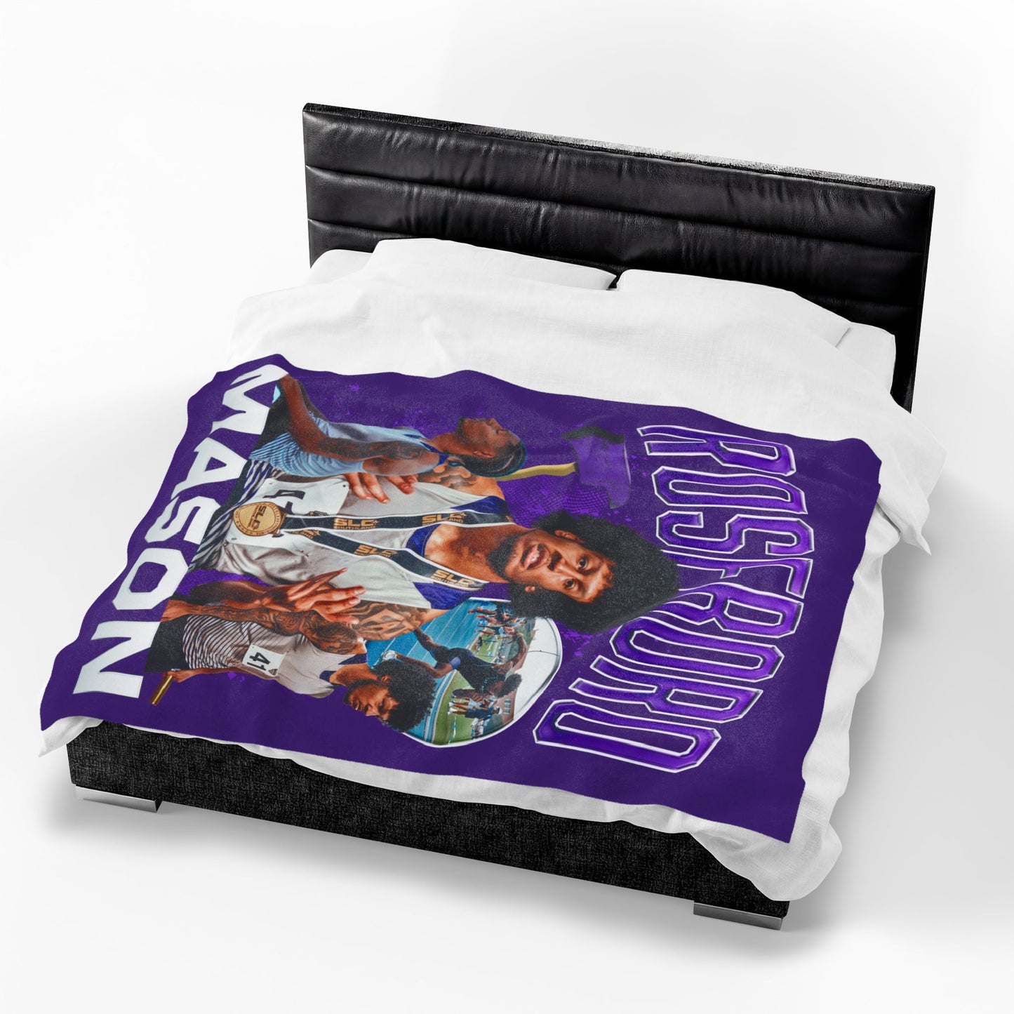 Mason Roseboro 60"-80" Plush Blanket