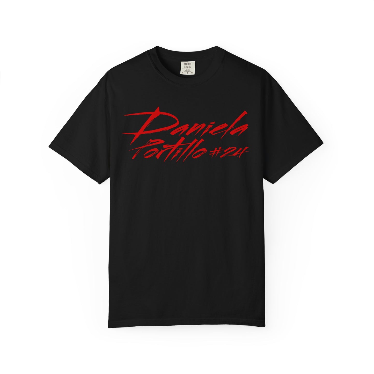 Daniela Portillo Cursive Name & Number Premium Tee