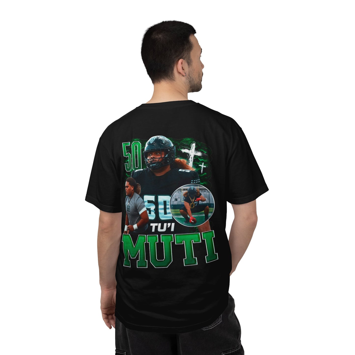 Tu'I Muti Logo Front & Back Premium Tee