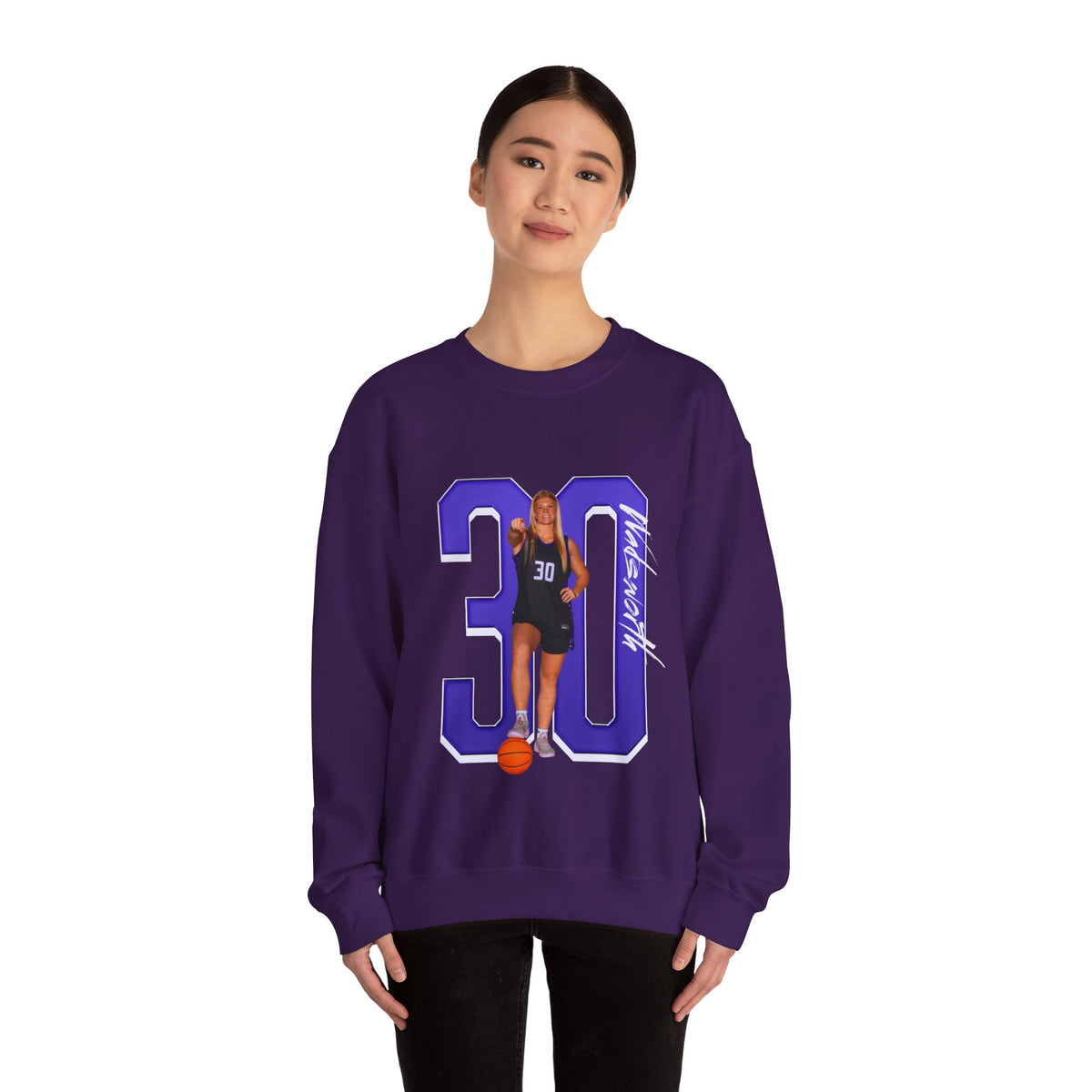 Kami Wadsworth Player Icon Number Crewneck Sweatshirt