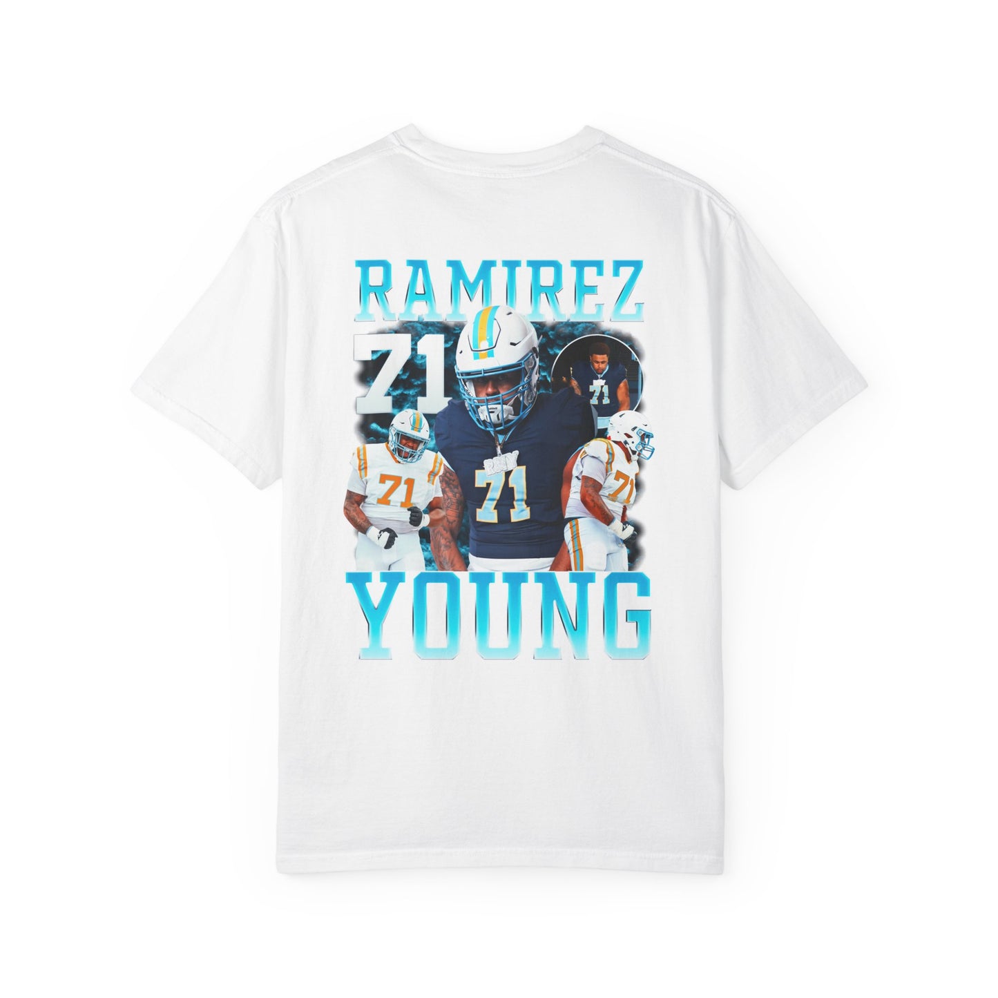 Ramirez Young Logo Front & Back Premium Tee
