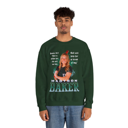Madyson Baker Featured Quote Crewneck Sweatshirt