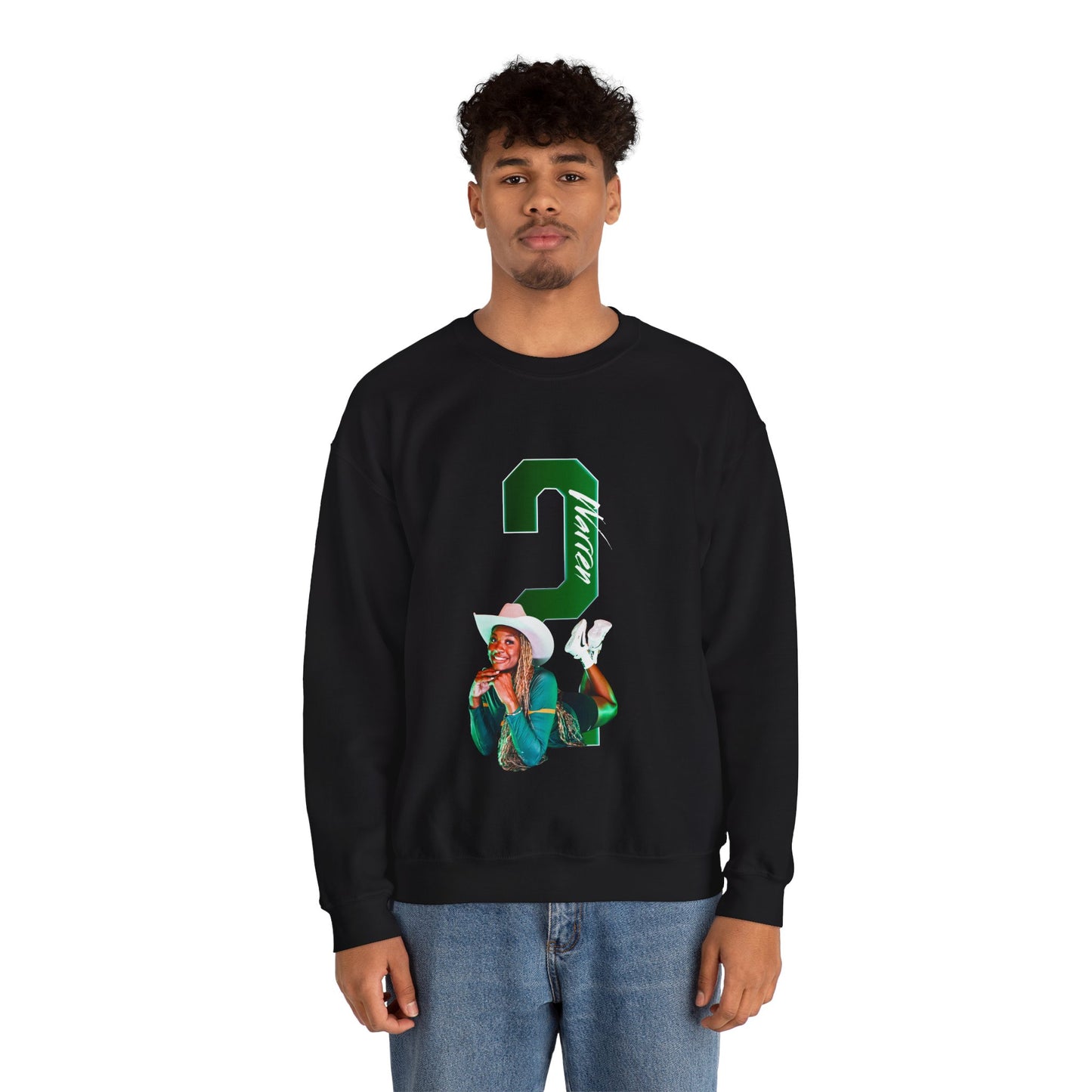 Bailey Warren Player Icon Number Crewneck Sweatshirt