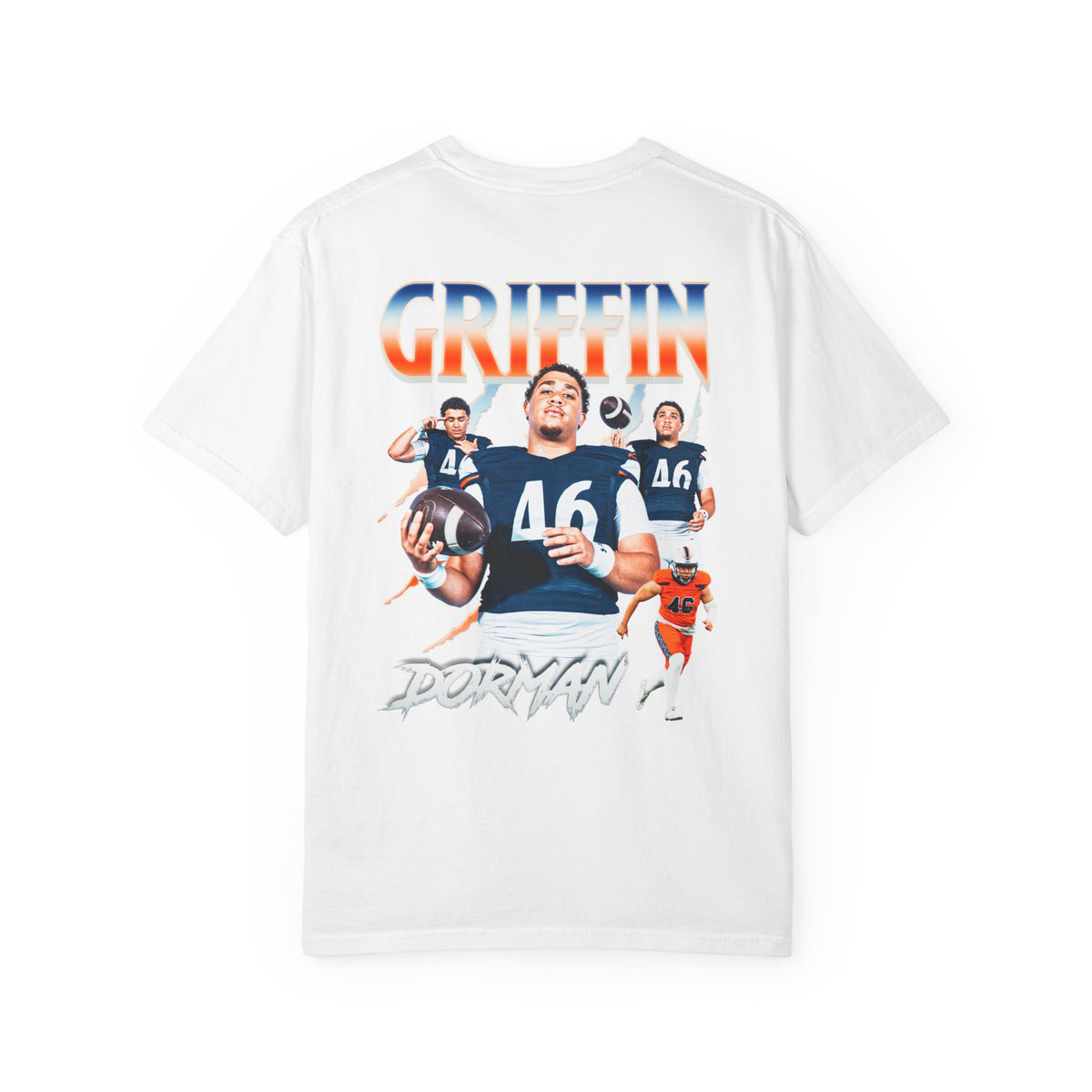Griffin Dorman Logo Front & Back Premium Tee