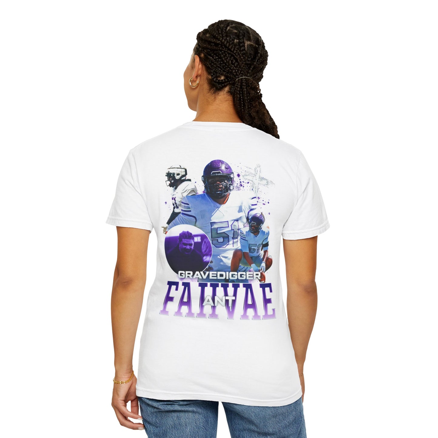 Ant Faiivae Logo Front & Back Premium Tee