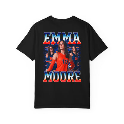 Emma Moore Logo Front & Back Premium Tee