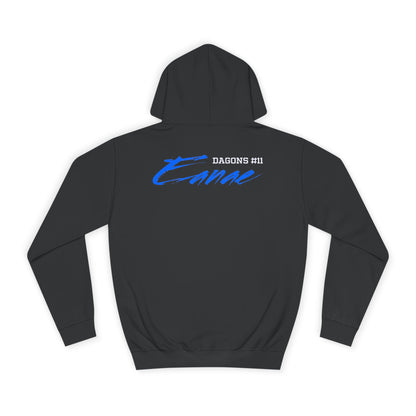 Eanae Dagons Cursvie Name & Number Premium Hoodie