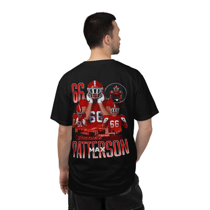 Max Patterson Logo Front & Back Premium Tee